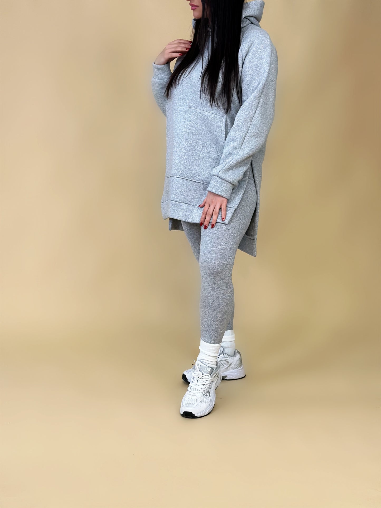 Ensemble sweat gris